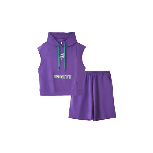 Fun Rabbit Пижамный комплект Женские Galaxy фиолетовый