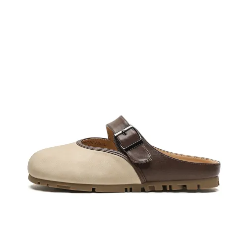 JOSINY Домашние тапочки Женские Экрю