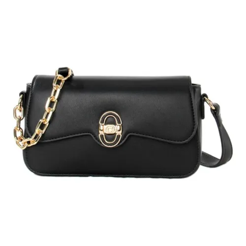 TUCANO Сумка через плечо из коровьей кожи с синтетической кожей маленькая женская черная