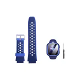 3PRO Aurora Синий Ремешок + 2 Ультра-Прозрачный Закаленный Фильм (Шуруповерт)