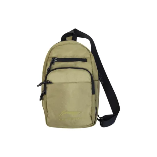 LINING Полиэстер Сумка через плечо Sling Сумка Стандартная Унисекс Коричневый