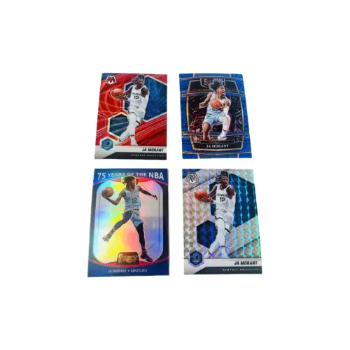 Панини Ja Морант Grizzlies Refraction Звезда Карточки Карта Passes Спортивные карты 4 шт