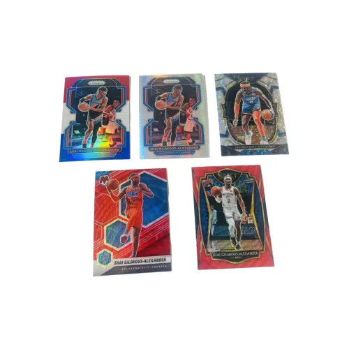 PANINI Thunder Alexander Refraction Shai Gilgeous Basketball Card Card Product Access Sports Cards 5 Pack