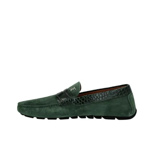 Billionaire Мужские повседневные туфли Low Top Зеленые Мужские