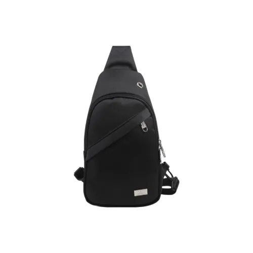 SEPTWOLVES Oxford Sling Bag Medium Women's Black Blue SEPTWOLVES Оксфорд Слинг Сумка Средняя Женская Черный Синий