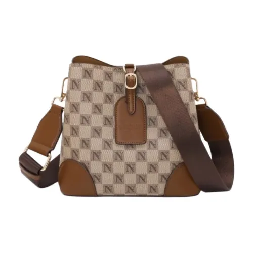 TUCANO PVC Ведрообразные сумки Сумки через плечо Сумка на плечо Женская Хаки