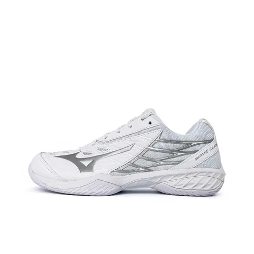 Mizuno Wave Claw Бадминтонная обувь Низкий топ Белый/Серебряный Женский