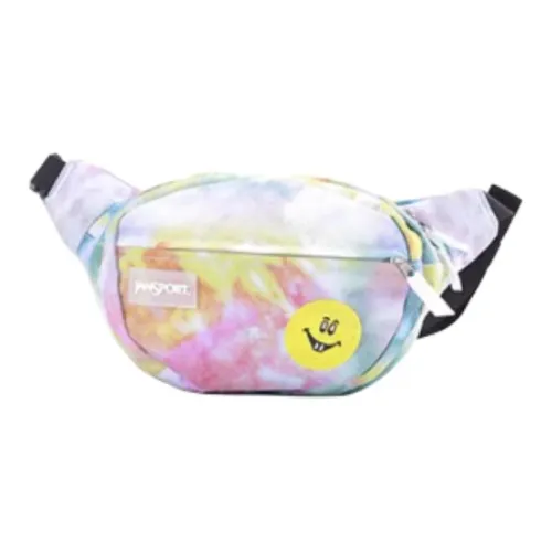 Jansport Полиэстер Плечо Сумка Слинг Сумка Пояс Сумка Маленькая Женская Многоцветная