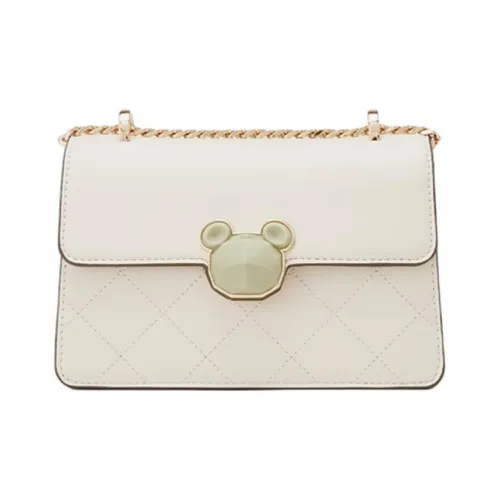 JOSINY Сумка через плечо из синтетической кожи маленькая женская экрю желтый сливочно-розовый