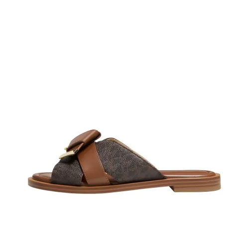 MICHAEL KORS MK Addison Стильные Сандалии Женские Темно-Коричневый