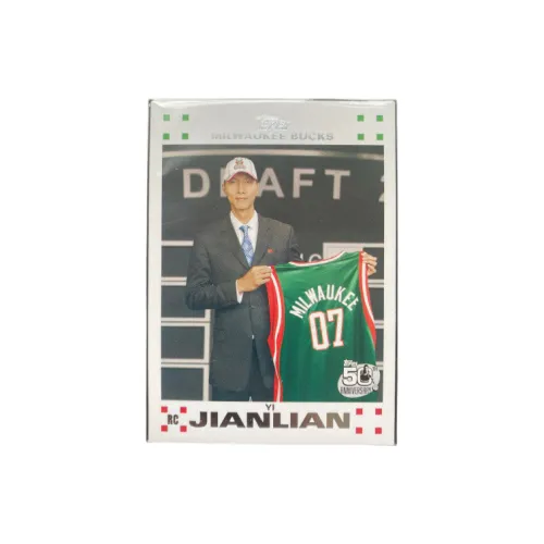 Topps Yi Jianlian Игрок Карта Новые звезды Карта Draft Настройка Игрок Карта Карта Товар пройдет Спортивные карты 1 шт