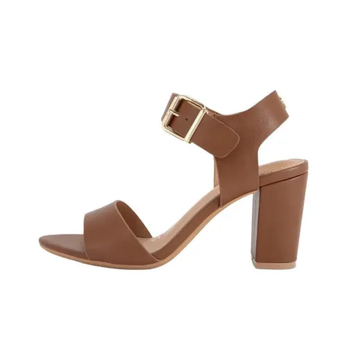 Kurt Geiger London Sutton One Strap Sandals 8,5cm Women's Brown Курт Гейзер Лондон Sutton One Ремешок Сандалии 8,5см Женские Коричневый