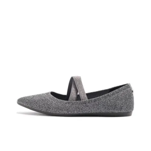 STEVE MADDEN Туфли Мэри Джейн Серые Женские