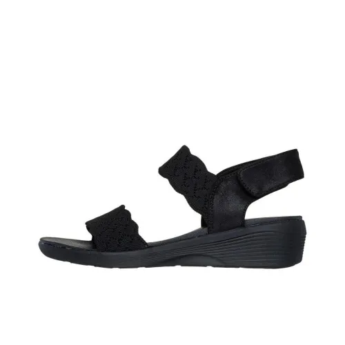 Skechers Arya Пляжные сандалии Женские Черный