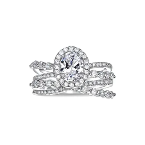 DAN DREAM Циркон Кольцо Парные кольца Confession Коробка Набор Женские