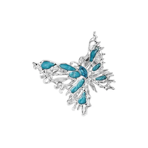 MAGICPOLE Сплав Клей Drip Заколки для волос Женские Черный Синий Цвет