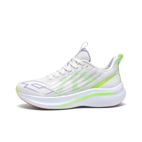 LOTTO Амортизация Противоскользящий Устойчивый к истиранию Дышащий Поддержка Легкий Отскок Низкий Топ Беговые кроссовки