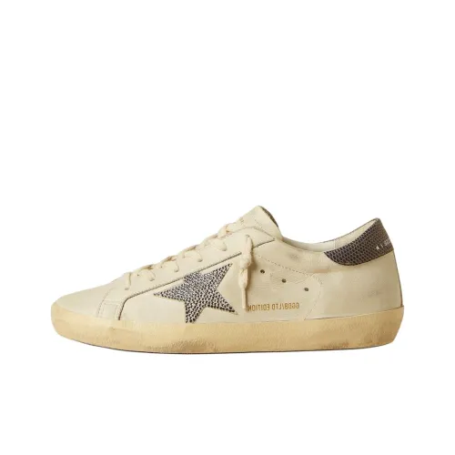 Golden Goose Супер Звезда Скейтборд Кроссовки Низкие Белые Женские