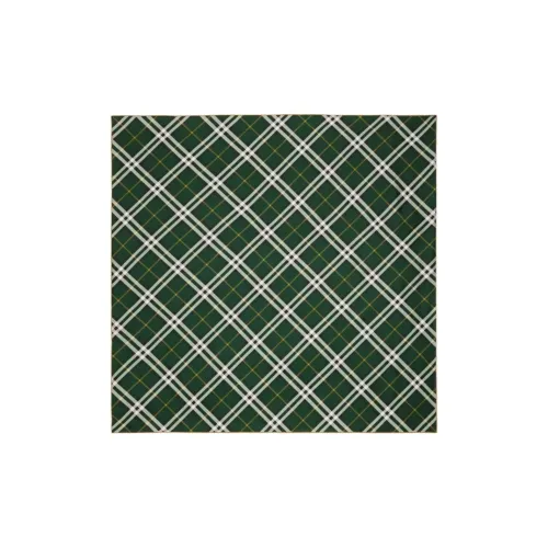 Burberry Шелковые Шарфы Женские Зеленый