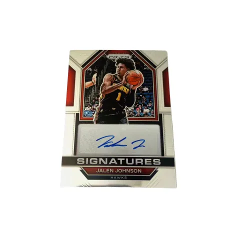 PANINI 22 23 Hawks Джонсон Prizm Подпись Игрок Карта Карта CONDITION Passed Спортивные Карты 1 Упаковка