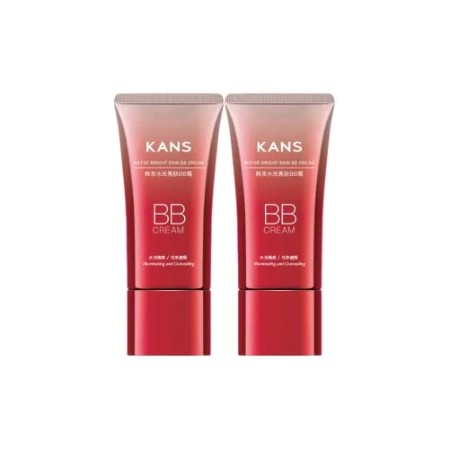 KANS Сияющий BB Крем 40 мл*2 шт BB Крем Естественный Увлажняющий Корректирующий Тон Кожи