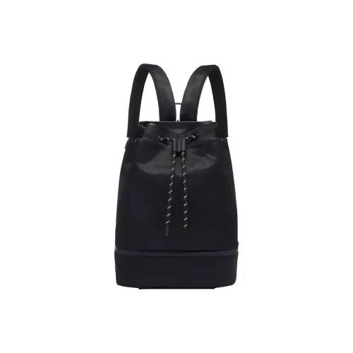 LI NING 1990 Nylon Backpack Standard Unisex Black LI NING 1990 Нейлон Рюкзак Стандартный Унисекс Черный