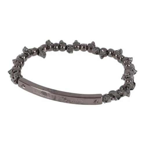 Alexander McQueen Brass Bracelets Черный Мужской