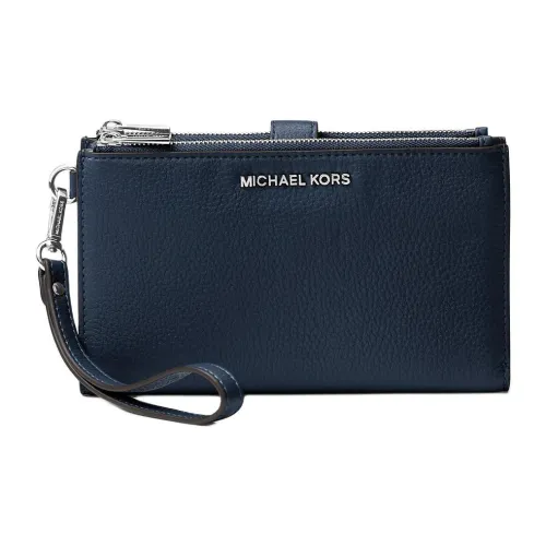 MICHAEL KORS Adele Кожа Кошелек Женские Морской синий