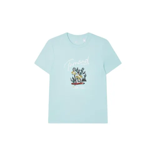 FILA T Рубашка Женская Ясно-Синий