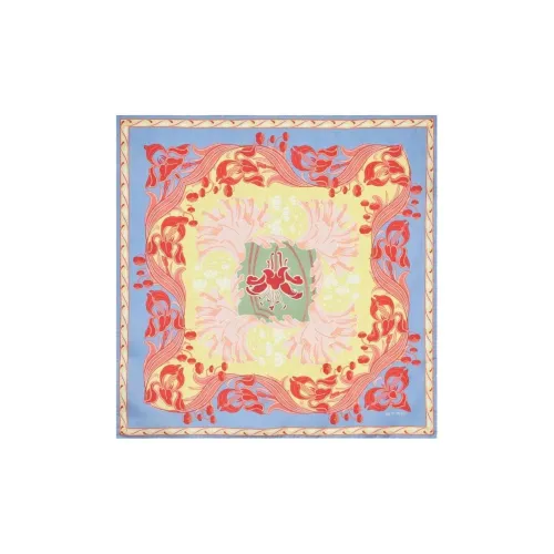 ETRO Шелковые шарфы Унисекс Многоцветные