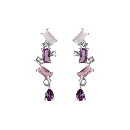 BLESSED BULLET S925 Серебряные Серьги-гвоздики Женские