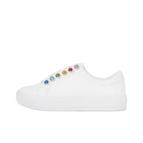 Kurt Geiger London Liviah Low Кроссовки для скейтбординга Женские Белые