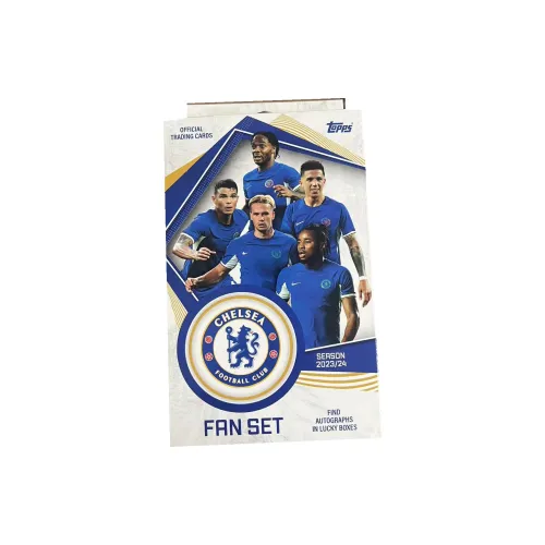 Topps 2023 24 Chelsea Club Official Team Box Fan Set Edition Soccer Star Cards Спортивные Карты Целая Коробка