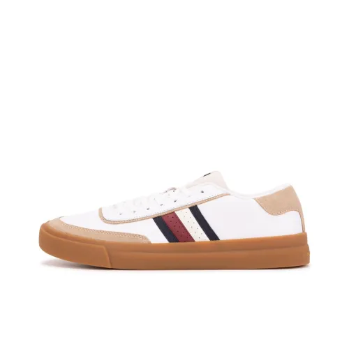 Tommy Hilfiger Скейтборд Кроссовки Низкие Белые YBS Мужские