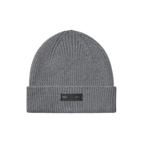 VERSACE Шерсть Бини Мужской Серый