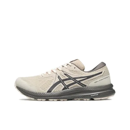 ASICS Гель Contend 7 Беговые кроссовки Низкий Топ Серый Мужской