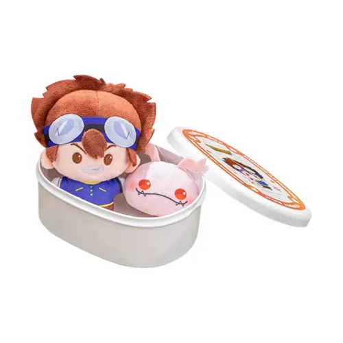 Spiritual Creations Digimon YUMMY Коробка Q Милый Плюшевый Bento Коробка Слепые коробки Один Mystery Коробка Целая коробка 8 шт