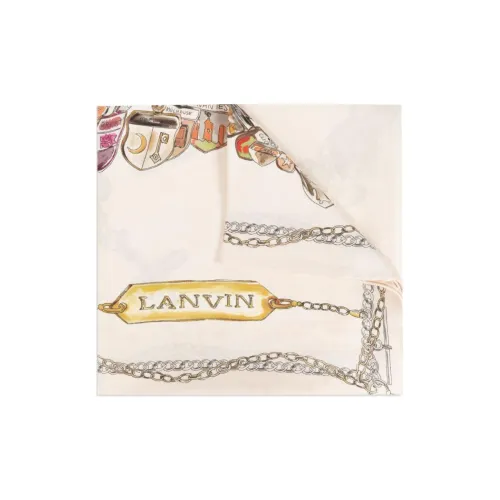 Lanvin Шелковые Вязаные Шарфы Женские