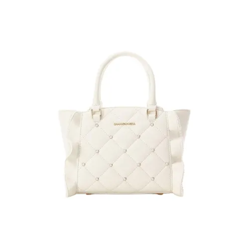 SAMANTHA THAVASA Полипропиленовая с синтетической кожей сумка через плечо маленькая сумка женская белая