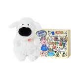 Белый, 13 см + Эксклюзивный подарок, сумка