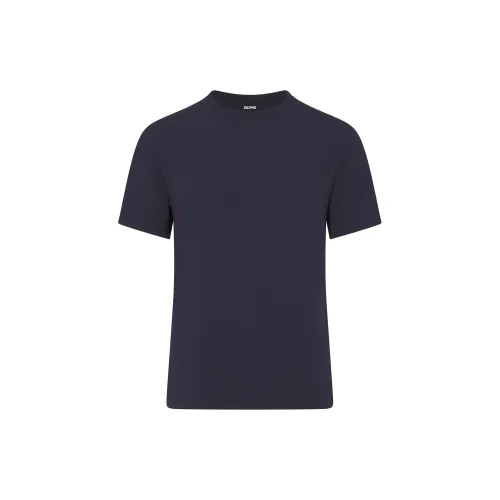 SKIMS Джерси Сон MENS T Рубашка Pajama Топ Мужской Полночный синий Полночный синий