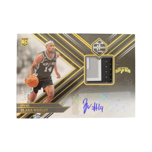 Панини 2022 23 RC Брек Уэсли Спарз Новые звезды 14 25 Параллель Джерси Фирменный Звезда Карта Карта Access пройдет