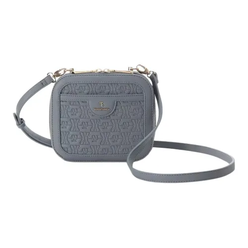 SAMANTHA THAVASA Полипропиленовая Сумка через плечо Женская Темно-синяя