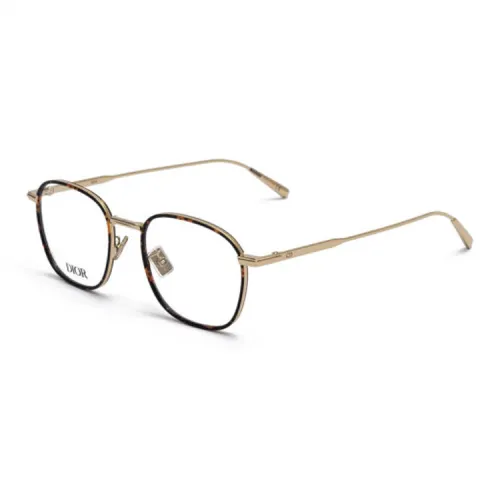 DIOR Металл Квадрат Оправы для очков Унисекс Золото