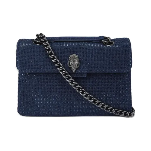 Kurt Geiger London Текстиль Кошелек Сумка через плечо Сумка на плечо Женская Темно-синий
