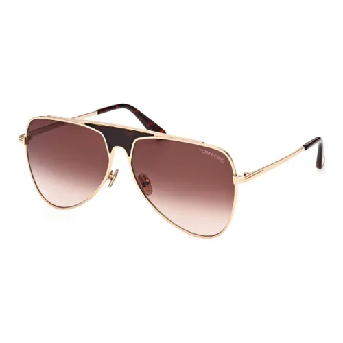 TOM FORD Металл Aviator Солнцезащитные очки Унисекс Золото