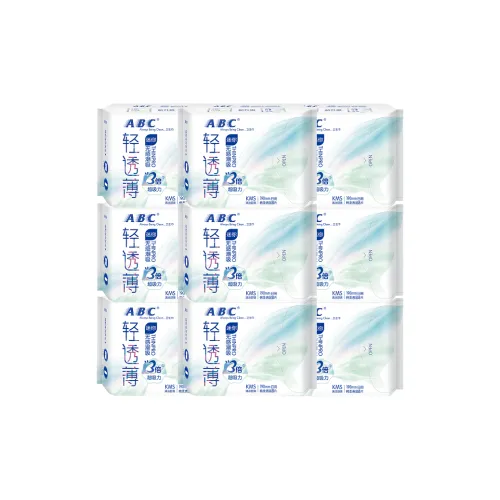 ABC Легкий и Прозрачный Daily Мини Гигиенические прокладки Мягкий и Удобный