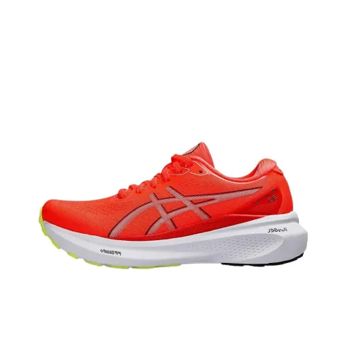 Asics Gel Kayano 30 Low Топ Беговые кроссовки Женские Красные