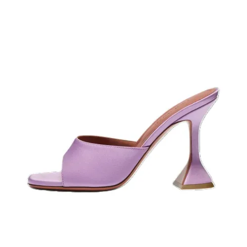 AMINA MUADDI Слипоны 9,5 см Женские Фиолетовые