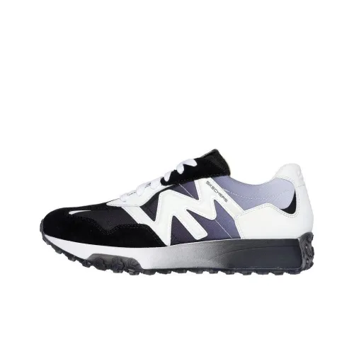 Skechers MARK NASON Повседневный Низкий Топ Черный/Белый Женский